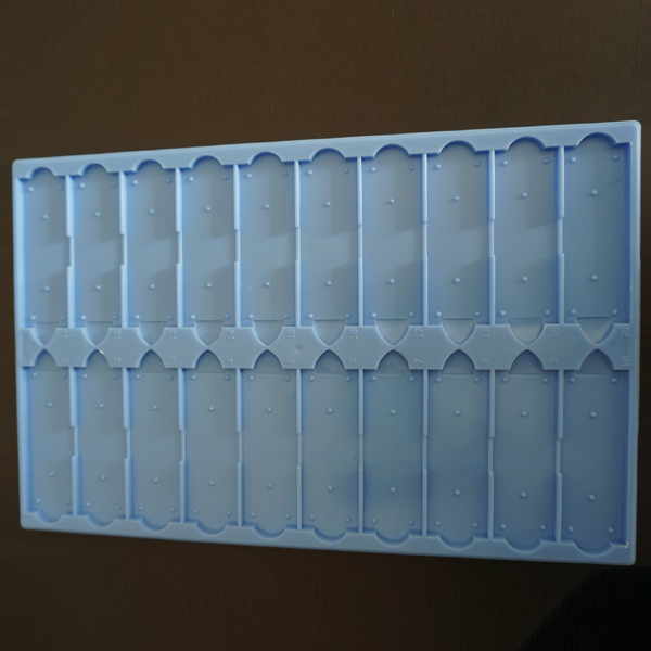 20PCS PLASTIC MICROSCOPE SLIDE BOX